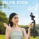 Wireless Bluetooth Selfie Stick 1.7M Tripod Stand with Bluetooth Remote Anti-shake Mobile Phone Stand Live Phone