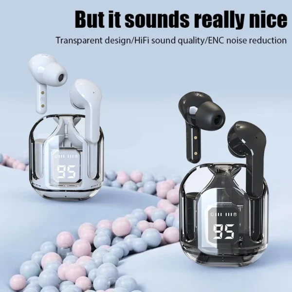 Air31 TWS Wireless Bluetooth Earphone Touch Control Earbuds HiFi 9D Stereo Sound Noise Reduction Waterproof Low - Image 5