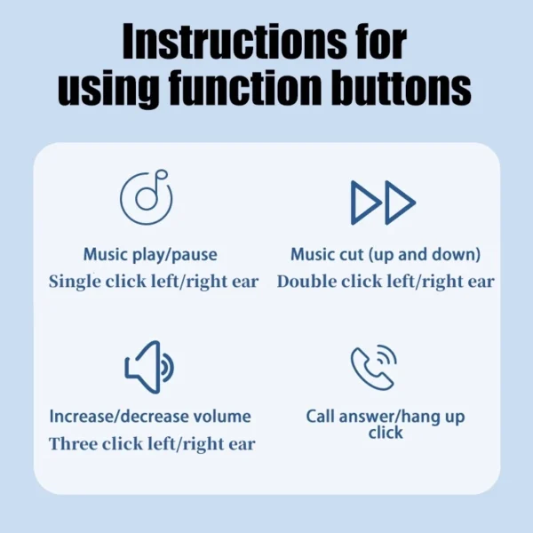 Air31 TWS Wireless Bluetooth Earphone Touch Control Earbuds HiFi 9D Stereo Sound Noise Reduction Waterproof Low - Image 7