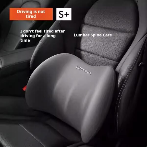 Car headrest neck pillow Car seat cushion Car seat lumbar support Memory foam lumbar cushion Car neck pillow Car pillow - Image 2