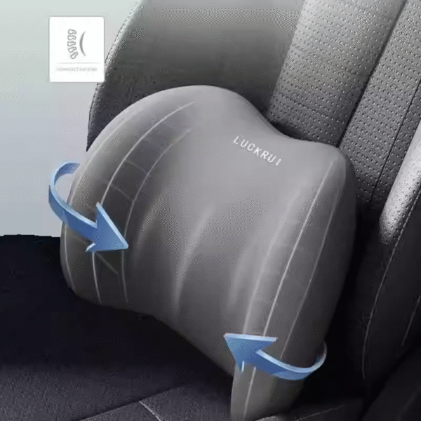 Car headrest neck pillow Car seat cushion Car seat lumbar support Memory foam lumbar cushion Car neck pillow Car pillow - Image 4
