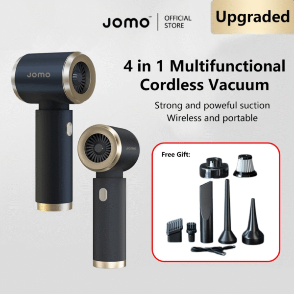 16000Pa JOMO Premium Handheld Wireless Car Home Vacuum Cleaner Powerful Suction Multifunctional Mini	 4  in 1 - Image 4