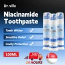 Dr.ville Original Teeth Whitening Toothpaste Remove Tooth Stains Niacinamide Toothpaste