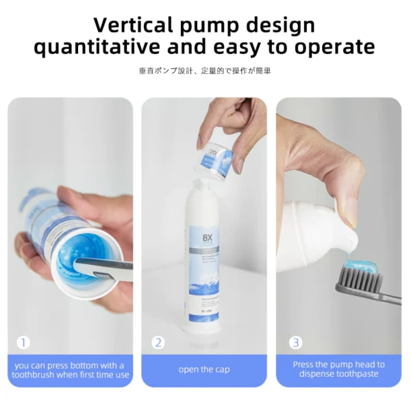 Dr.ville Original Teeth Whitening Toothpaste Remove Tooth Stains Niacinamide Toothpaste - Image 8